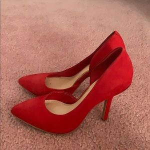 Red high heels